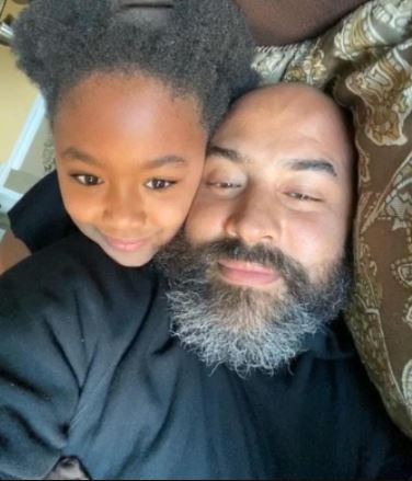 Isa Darden and her father Ebro Darden.